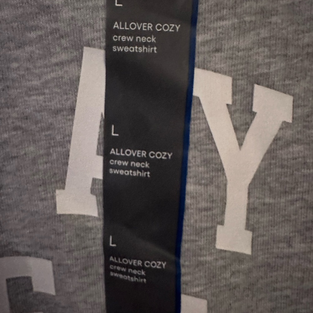All in Motion Gray 'Sunday Reset' Sweatshirt.  Christmas gift - Picture 3 of 11